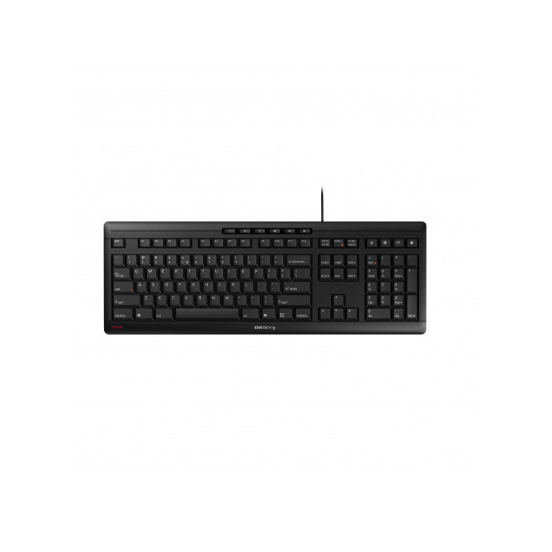 Cherry Keyboard - USB - Clavier mécanique - QWERTY - Noir JK-8500EU-2 Cherry Keyboard - USB - Clavier mécanique - QWERTY - Noir JK-8500EU-2
