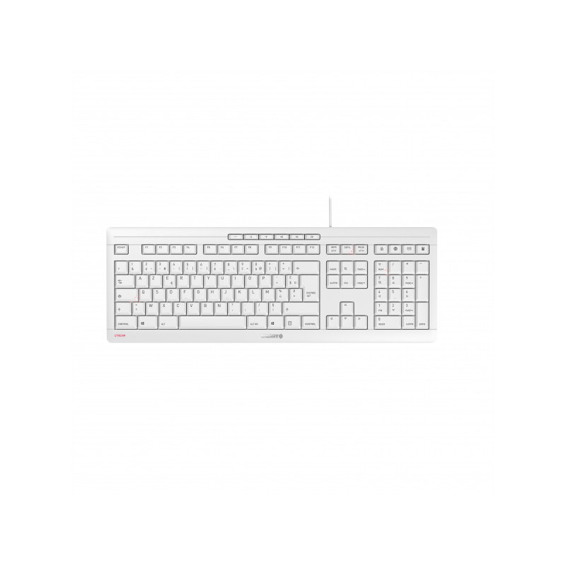 Cherry USB - Clavier mécanique - AZERTY - Blanc JK-8500FR-0 Cherry USB - Clavier mécanique - AZERTY - Blanc JK-8500FR-0