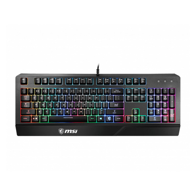 MSI VIGOR GK20 - Standard - USB -QWERTZ - LED RGB - Noir S11-04DE231-CLA MSI VIGOR GK20 - Standard - USB -QWERTZ - LED RGB - Noir S11-04DE231-CLA