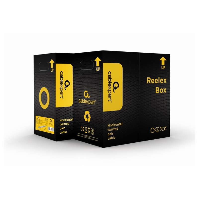CableXpert CAT5e FTP LAN câble (CCA) solide 305m FPC-5004E-SOL CableXpert CAT5e FTP LAN câble (CCA) solide 305m FPC-5004E-SOL