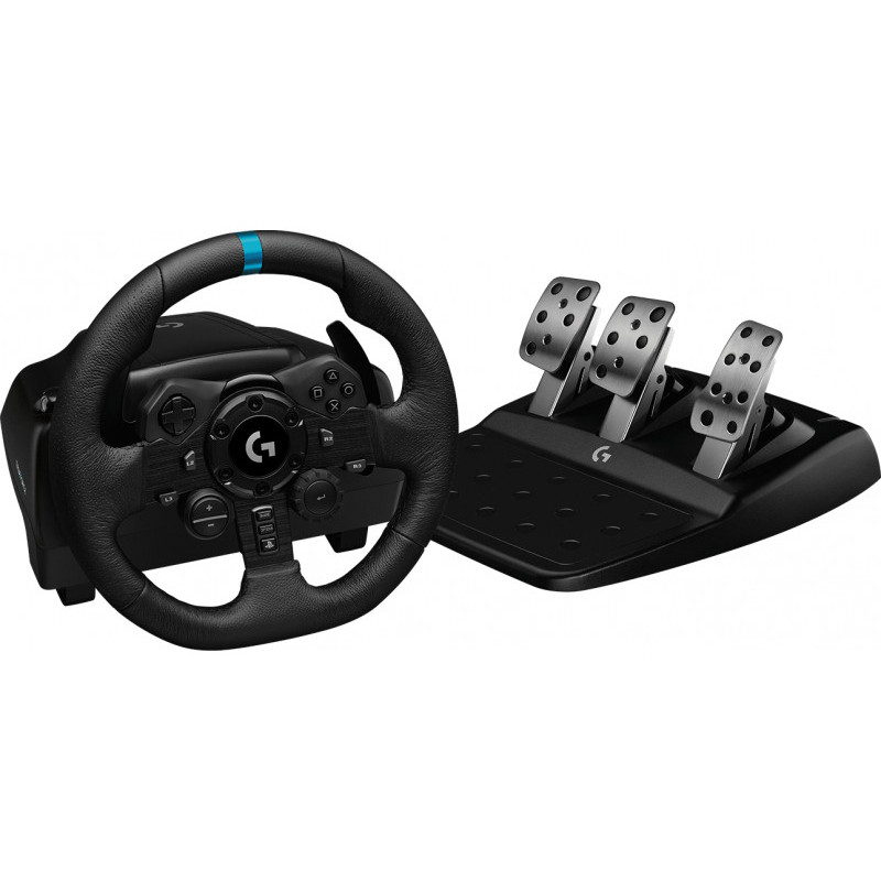 Logitech G G923 Volant pédales PC PlayStation 4 900° Avec fil USB Noir