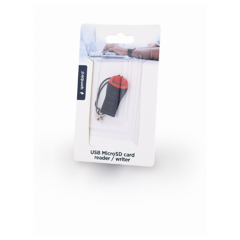 Gembird Lecteur/graveur de carte MicroSD USB - FD2-MSD-3