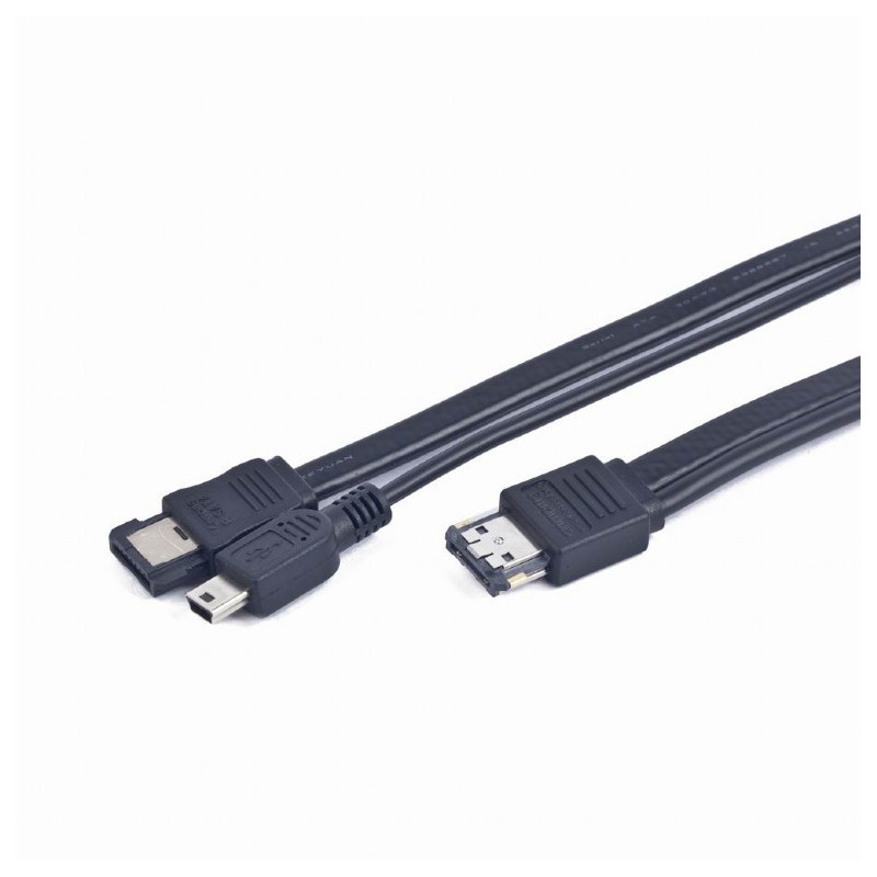 CableXpert eSATAp vers eSATA Mini USB Câble Y CC-ESATAP-ESATA-USB5P-1M