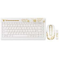G-Cube Golden Sunrise 2.4GHz Mini Wireless Keyboard Set DE Layout A4-GRKSA-