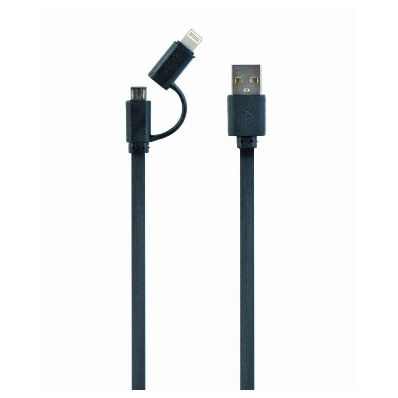 Câble combo USB CableXpert 1m CC-USB2-AMLM2-1M Câble combo USB CableXpert 1m CC-USB2-AMLM2-1M