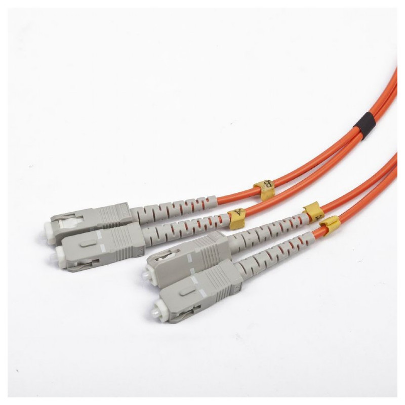 Câble fibre optique multimode CableXpert Duplex 1m CFO-SCSC-OM2-1M Câble fibre optique multimode CableXpert Duplex 1m CFO-SCSC-OM2-1M