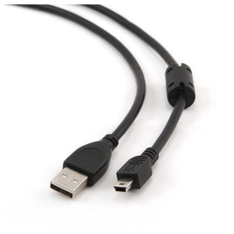 Câble mini-USB CableXpert 1.8 m Noir CCF-USB2-AM5P-6 Câble mini-USB CableXpert 1.8 m Noir CCF-USB2-AM5P-6