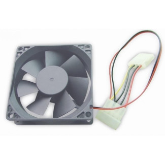 Gembird Ventilateur de boîtier PC de 80 mm. roulement à manchon - FANCASE-4