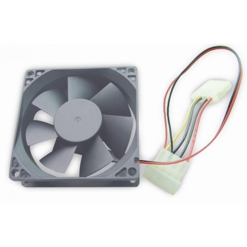 Gembird Ventilateur de boîtier PC de 80 mm. roulement à manchon - FANCASE-4