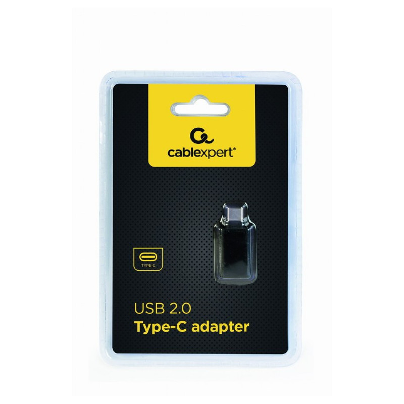 Adaptateur CableXpert USB 2.0 Type-C (CM / AF) CC-USB2-CMAF-A Adaptateur CableXpert USB 2.0 Type-C (CM / AF) CC-USB2-CMAF-A