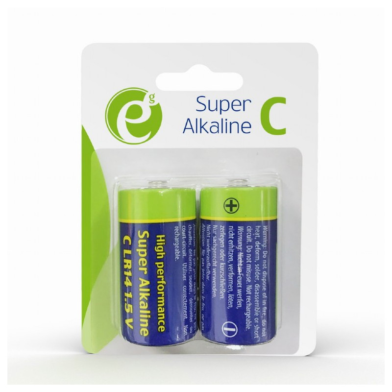 EnerGenie Paquet de 2 piles Alkaline C EG-BA-LR14-01 EnerGenie Paquet de 2 piles Alkaline C EG-BA-LR14-01