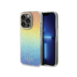 Guess iPhone 14 Pro Max hardcase IML Faceted Mirror Disco Iridescen