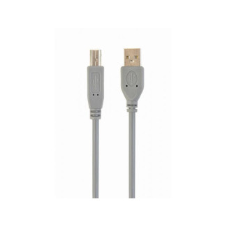 CableXpert USB 2.0 fiche AM vers fiche BM gris CCP-USB2-AMBM-6G 