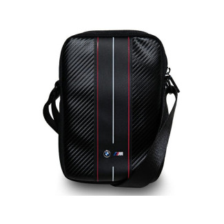 BMW Bag 10 black Carbon Red Stripes