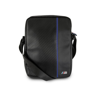 BMW Tablet Bag 10 Carbon Blue Stripe