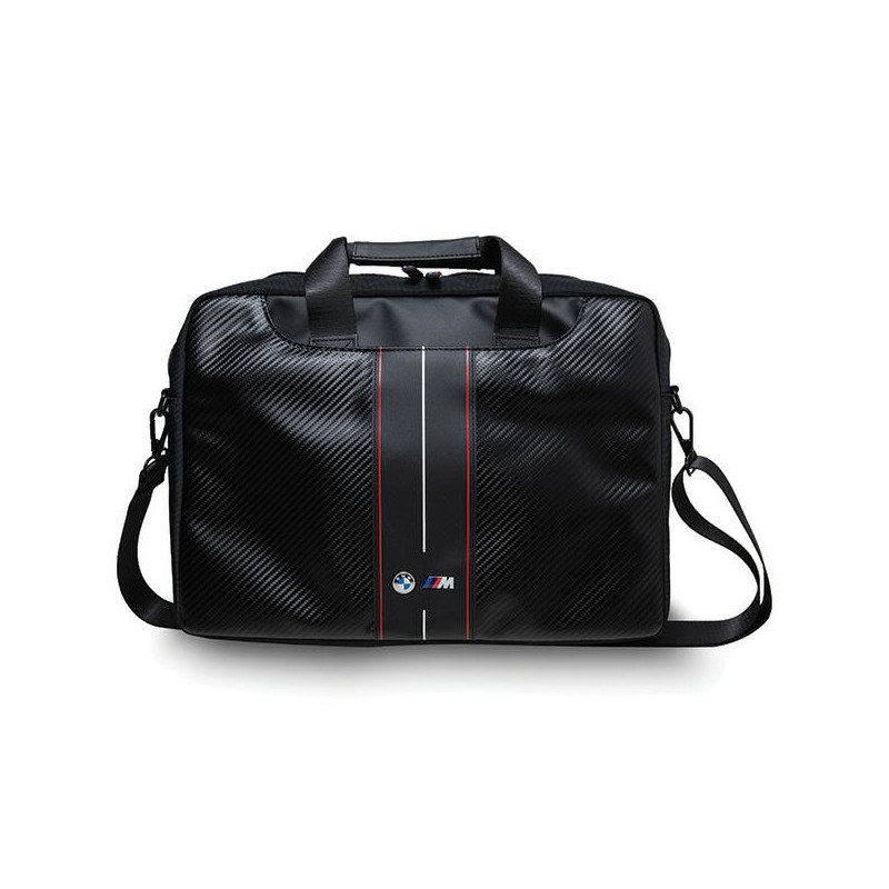 BMW Bag 16 black Carbon Red Stripes BMW Bag 16 black Carbon Red Stripes