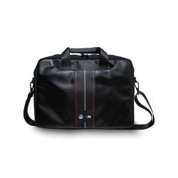 BMW Bag 16 black Carbon Red Stripes