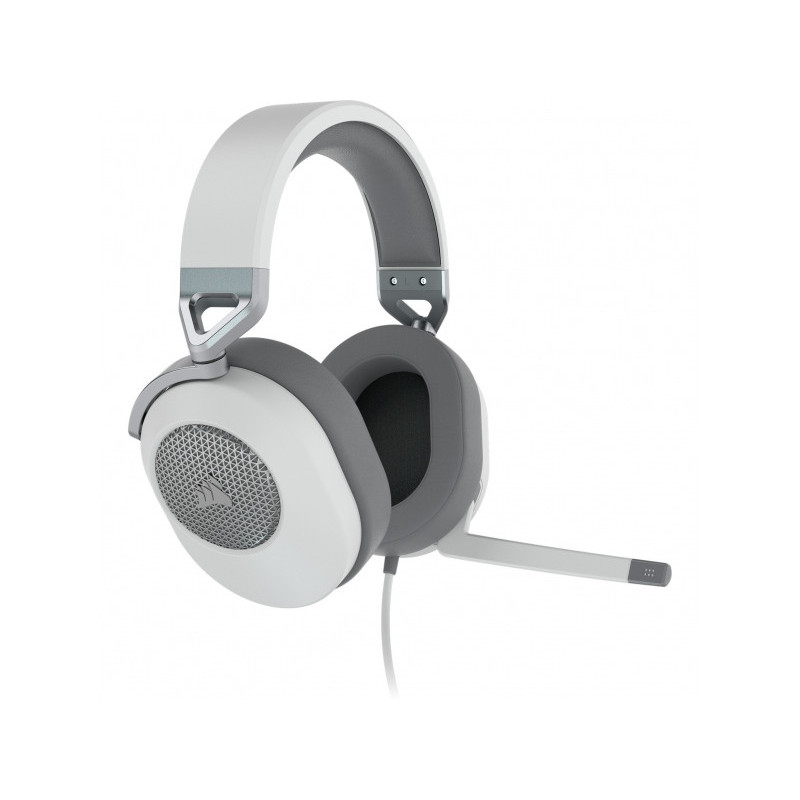 Corsair HS65 SURROUND Gaming Headset Wired White - CA-9011271-EU