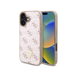 Guess iPhone 16 Plus white hardcase New 4G Triangle