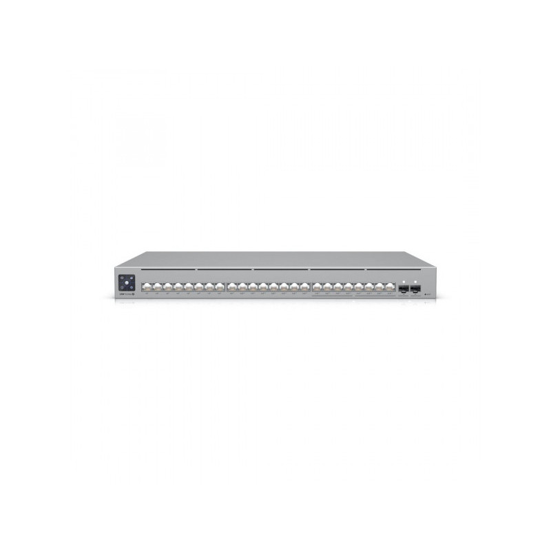 Ubiquiti L3 2.5G Ethernet PoE Rack-Mounted Gray - USW-PRO-MAX-24-POE Ubiquiti L3 2.5G Ethernet PoE Rack-Mounted Gray - USW-PRO-MAX-24-POE