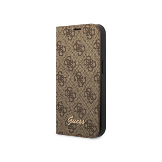Guess iPhone 14 Pro Max brown book 4G Vintage Gold Logo