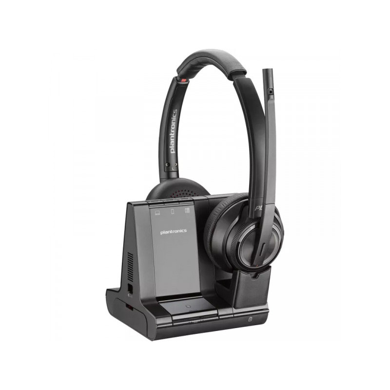 HP Poly Savi 8220 Headset Wireless Bluetooth Charging Cradle - 8D3J2AA#ABB