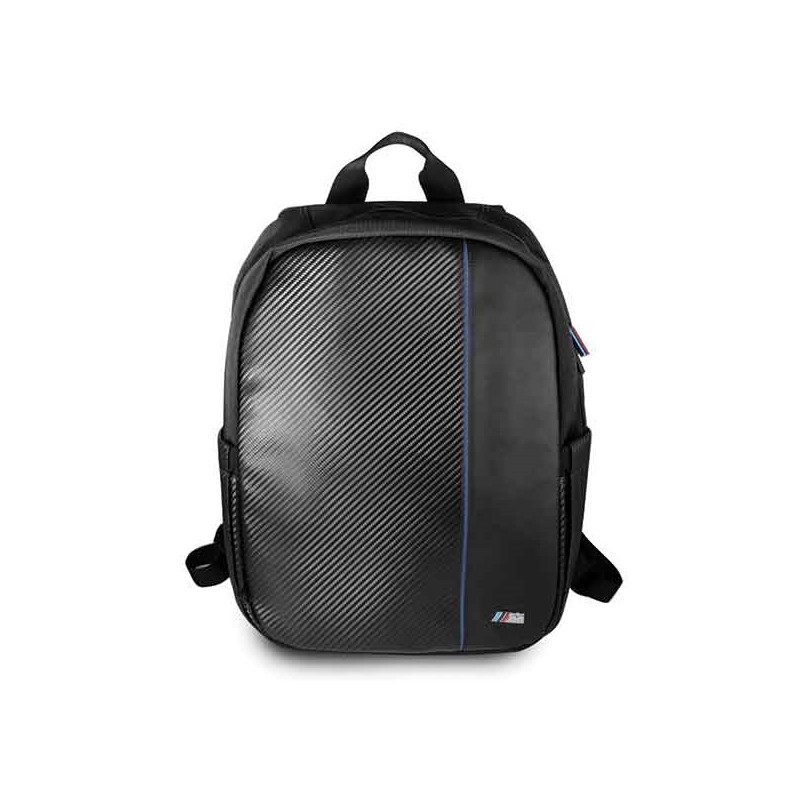 BMW Backpack 16 black Carbon Navy Stripe BMW Backpack 16 black Carbon Navy Stripe
