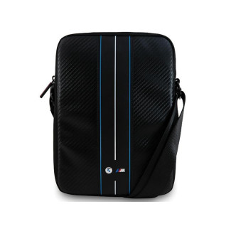 BMW Bag 10 black Carbon Blue Stripes