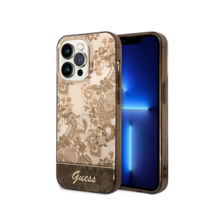 Guess iPhone 14 Pro ochre hardcase Porcelain Collection