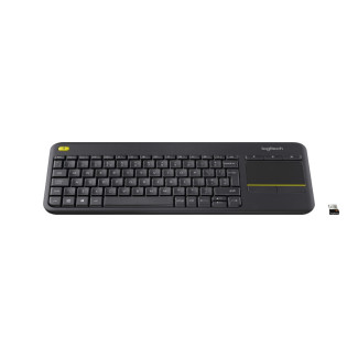 Logitech Wireless Touch Keyboard K400 Plus Black CH-Layout 920-007133