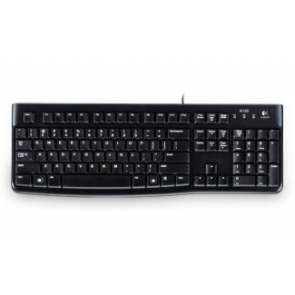 Logitech Keyboard K120 for Business Black IT-Layout 920-002517