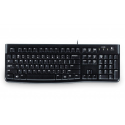 Logitech Keyboard K120 for Business Black IT-Layout 920-002517