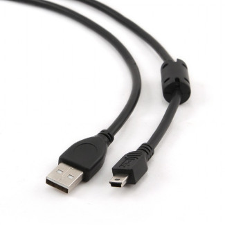 Câble mini-USB CableXpert 1.8 m Noir CCF-USB2-AM5P-6