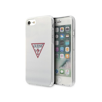 Guess iPhone 7/8/SE 2020/SE 2022 white hardcase Triangle Collection