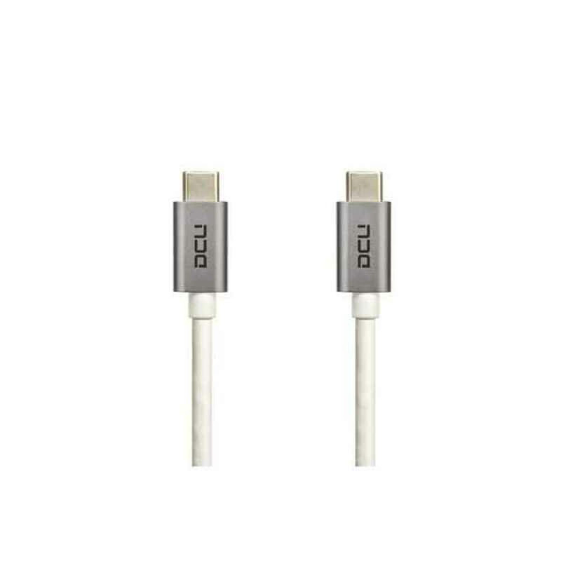 USB-C zu USB-C-Kabel DCU 30402010 Weiß (1 m)