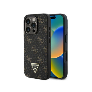 Guess iPhone 16 Pro Max black hardcase New 4G Triangle