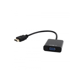 CableXpert Adaptateur HDMI vers VGA / Audio à port unique noir A-HDMI-VGA-03 