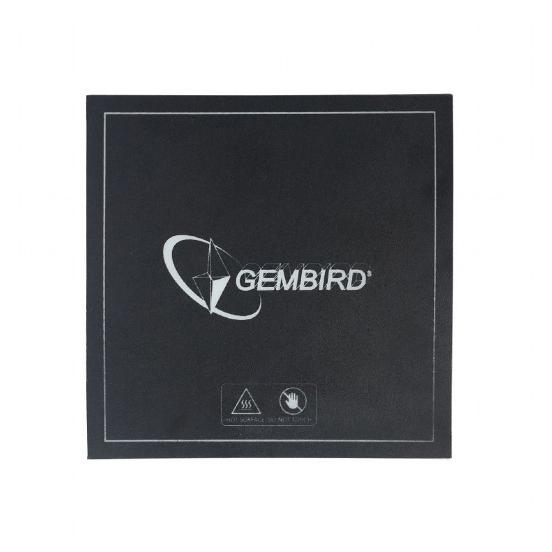 Gembird Surface d?impression 3D. 155 * 155 mm - 3DP-APS-01 