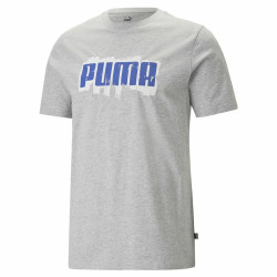 Maglia a Maniche Corte Uomo Puma Graphics Wordin Light