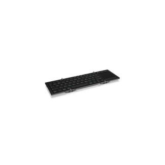 KeySonic KSK-3220BT clavier Bluetooth QWERTZ Allemand Noir Argent 60204