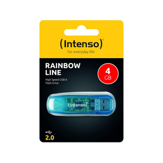 Intenso USB Flash Drive Rainbow Line 4 Go Bleu (3502450) 2