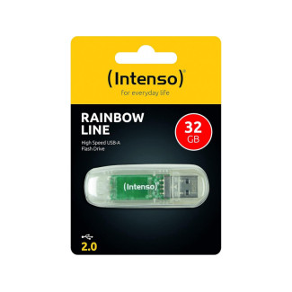 Intenso USB Flash Drive Rainbow Line 32GB Transparent (3502480) 2