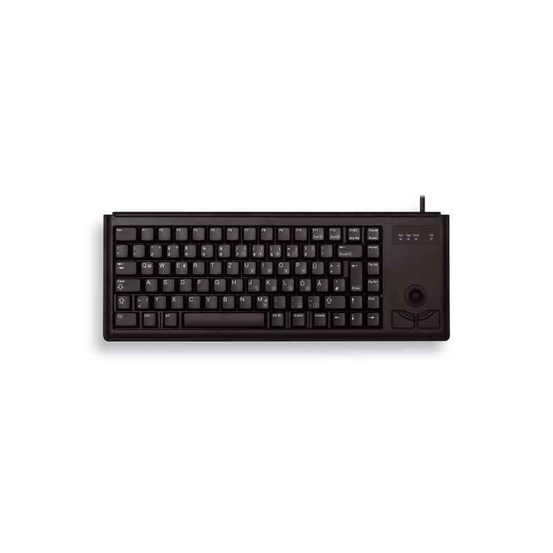 Cherry Slim Line Compact-Keyboard QWERTY Black G84-4400LPBGB-2