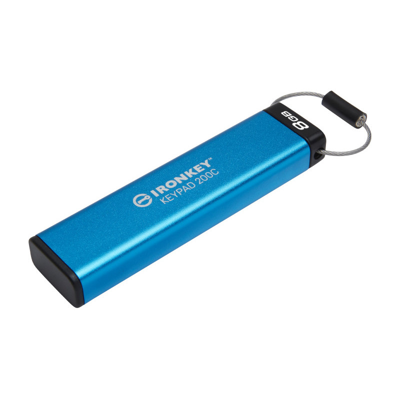 Kingston 8GB USB-C IronKey Keypad 200C IKKP200C/8GB
