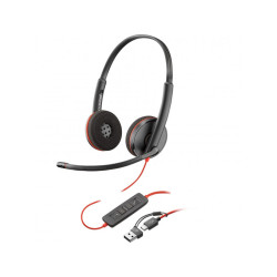 HP Poly Blackwire 3220 Stereo USB-C Headset USB-C/A - 8X228AA