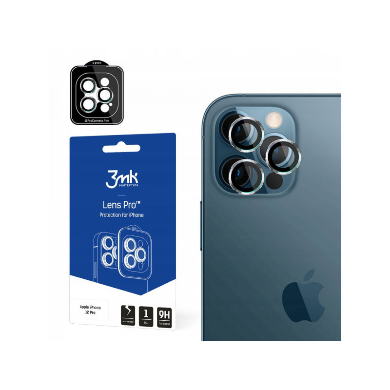 3MK Lens Protect iPhone 12 Pro Camera Lens Protection 4pieces 3MK Lens Protect iPhone 12 Pro Camera Lens Protection 4pieces