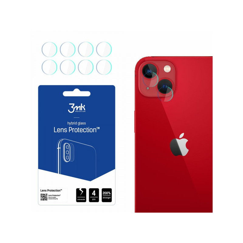 3MK Lens Protect iPhone 13 Mini Camera Lens Protection 4pieces 3MK Lens Protect iPhone 13 Mini Camera Lens Protection 4pieces