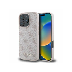 Guess iPhone 16 Pro Max pink hardcase 4G Classic