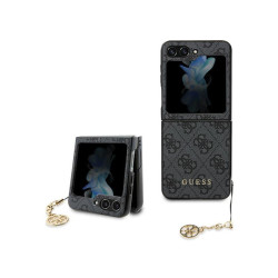 Guess Samsung Galaxy Z Flip5 F731 grey hardcase 4G Charms Collection