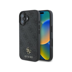 Guess iPhone 16 black hardcase 4G Small Classic MagSafe
